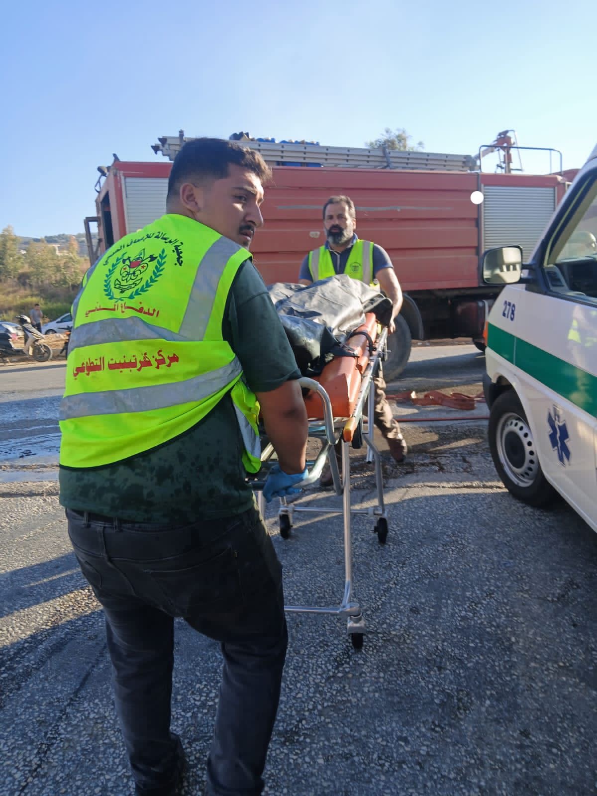 شهيدان وجريح  في استهداف اسرائيلي على طريق كفررمان - الخردلي
