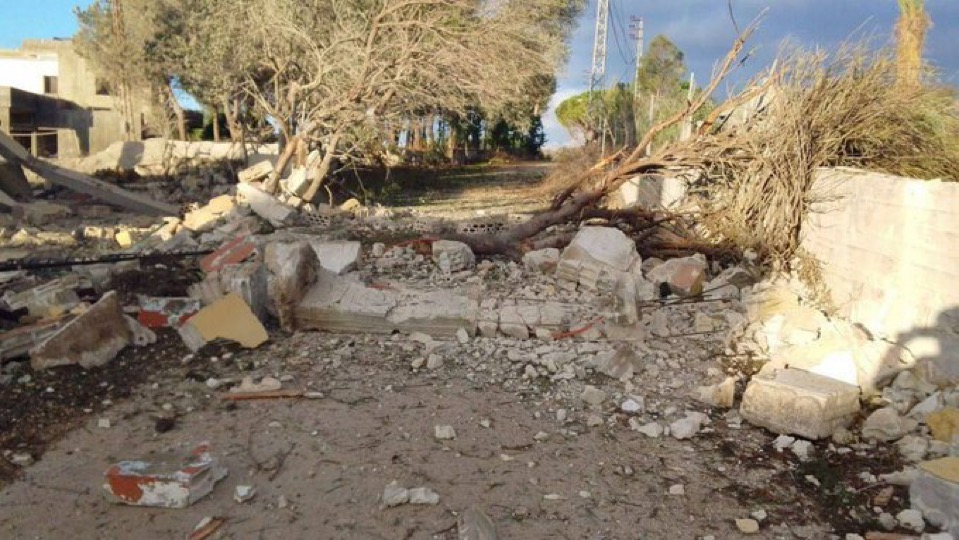 بالصور- توغّل إسرائيلي في عيتا الشعب ونسف منزل مأهول جزئياً