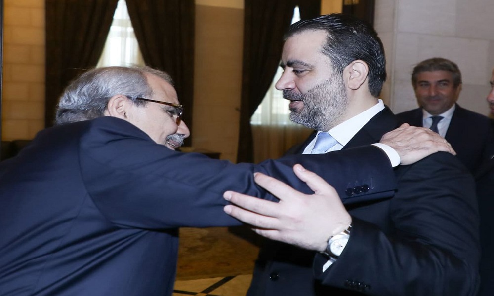 لقاء بين سلام والشيباني في السرايا