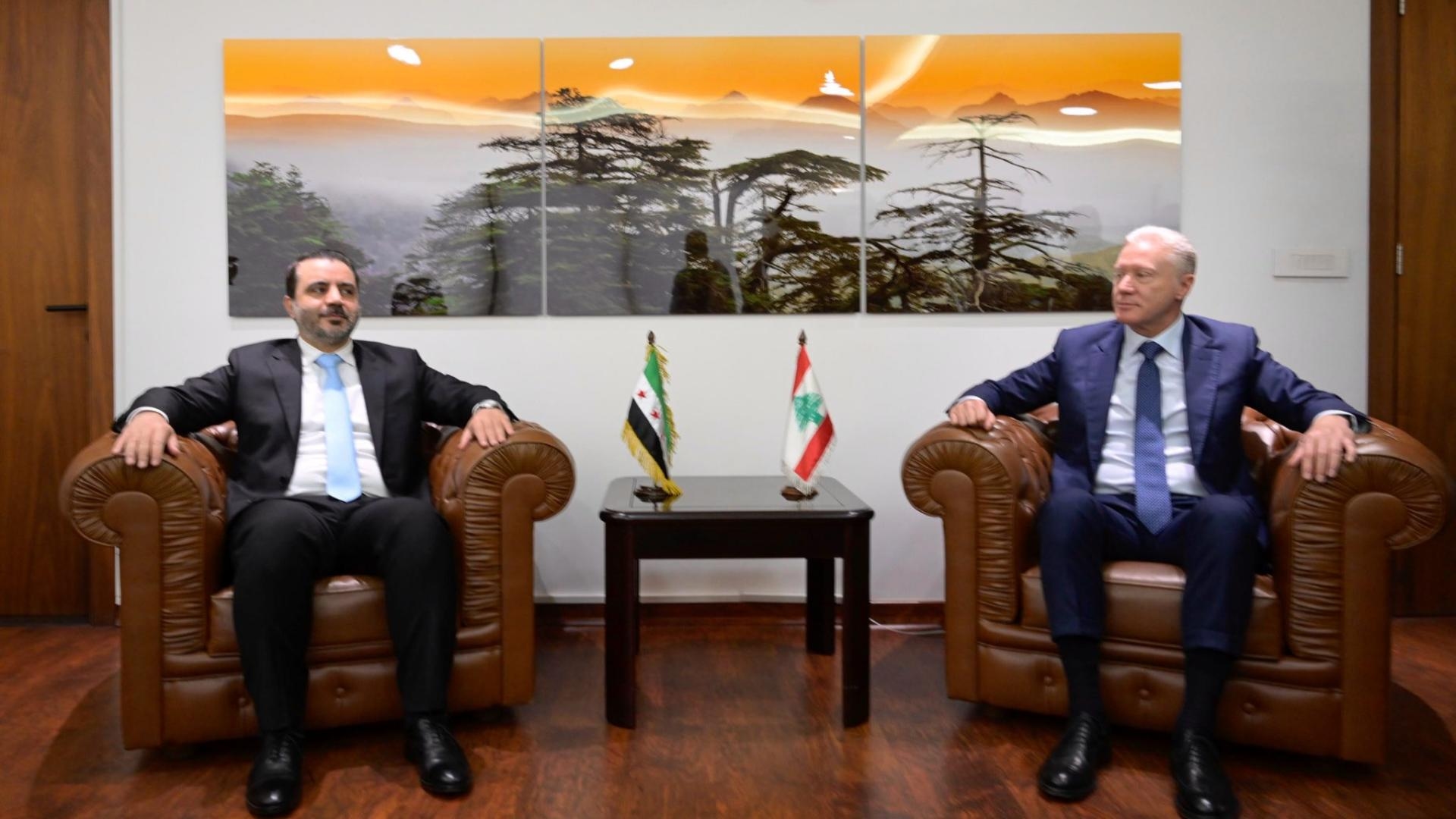 رجّي: لقاء مثمر مع الشيباني! (صور)