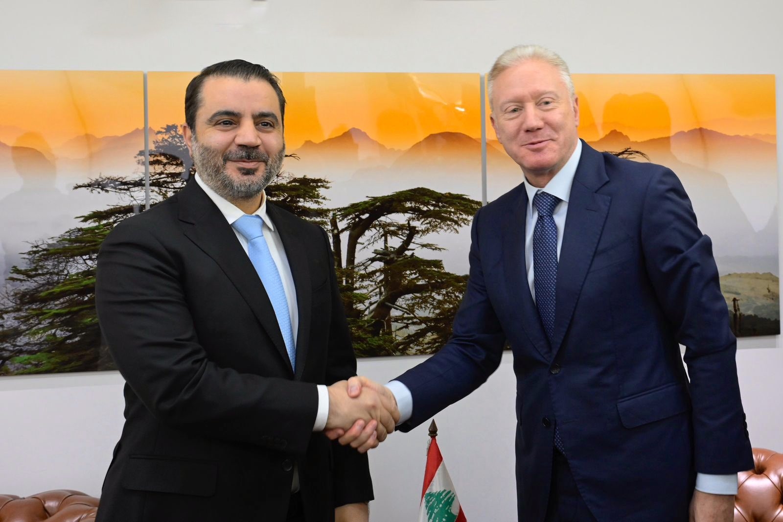 رجّي: لقاء مثمر مع الشيباني! (صور)