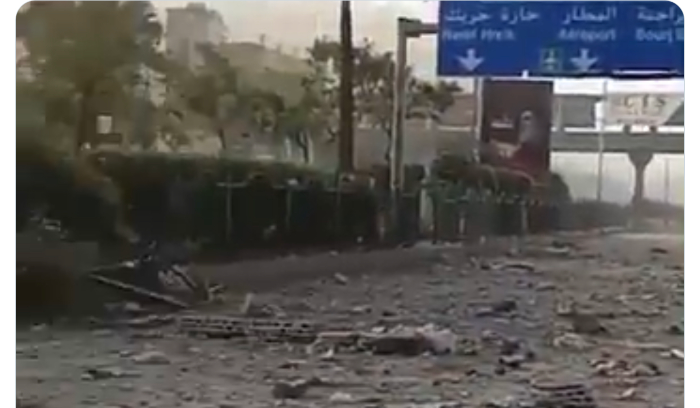 قطع الطريق من الطيونة بإتجاه مستديرة شاتيلا ...ما السبب؟