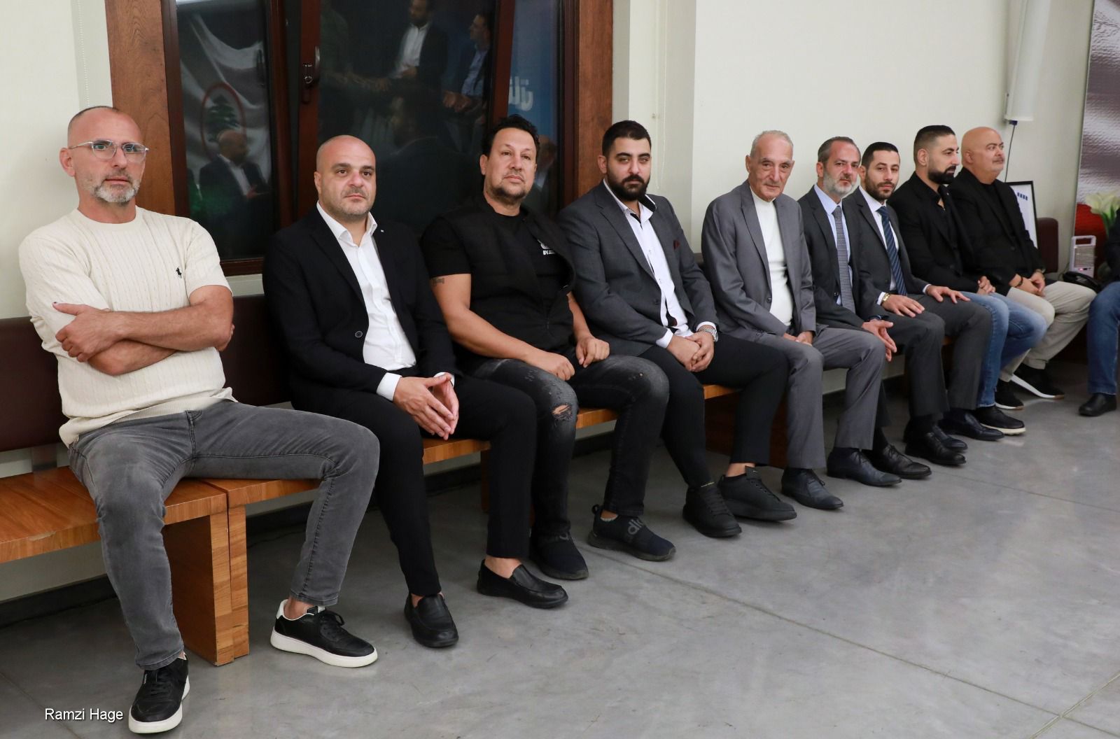 جعجع التقى الهيئة الإدارية لنادي الشبيبة البوشرية