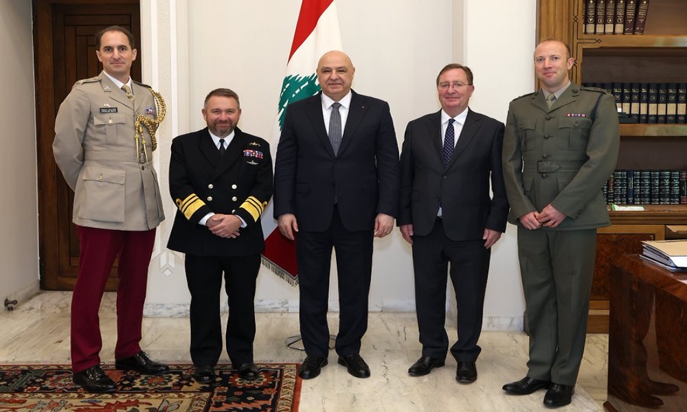 الرئيس عون: نشكر بريطانيا على دعمها المتواصل للبنان