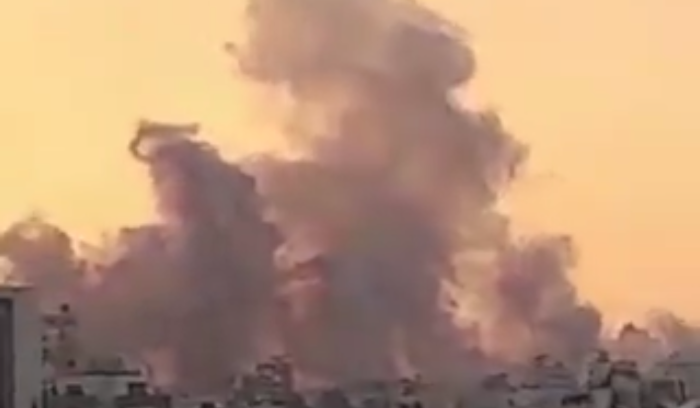 غارة على منطقة الغبيري
