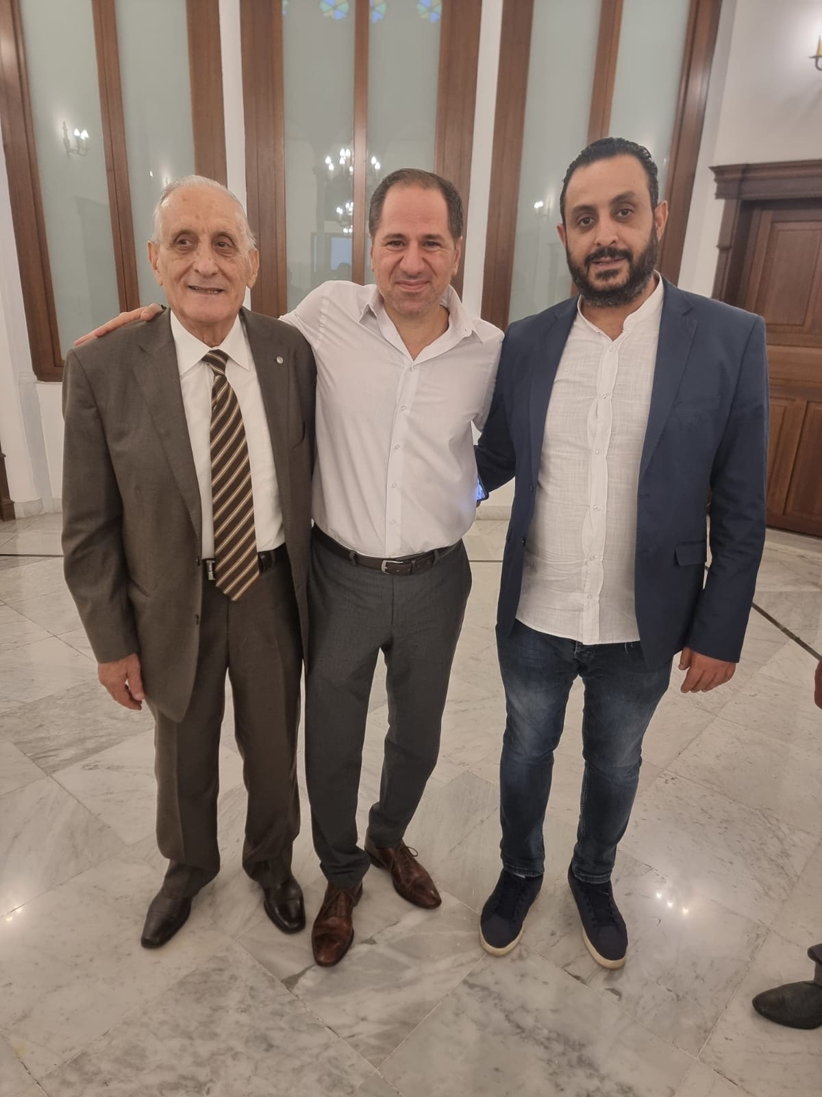 سامي الجميّل يستقبل الهيئة الإدارية الجديدة لنادي الشبيبة البوشرية