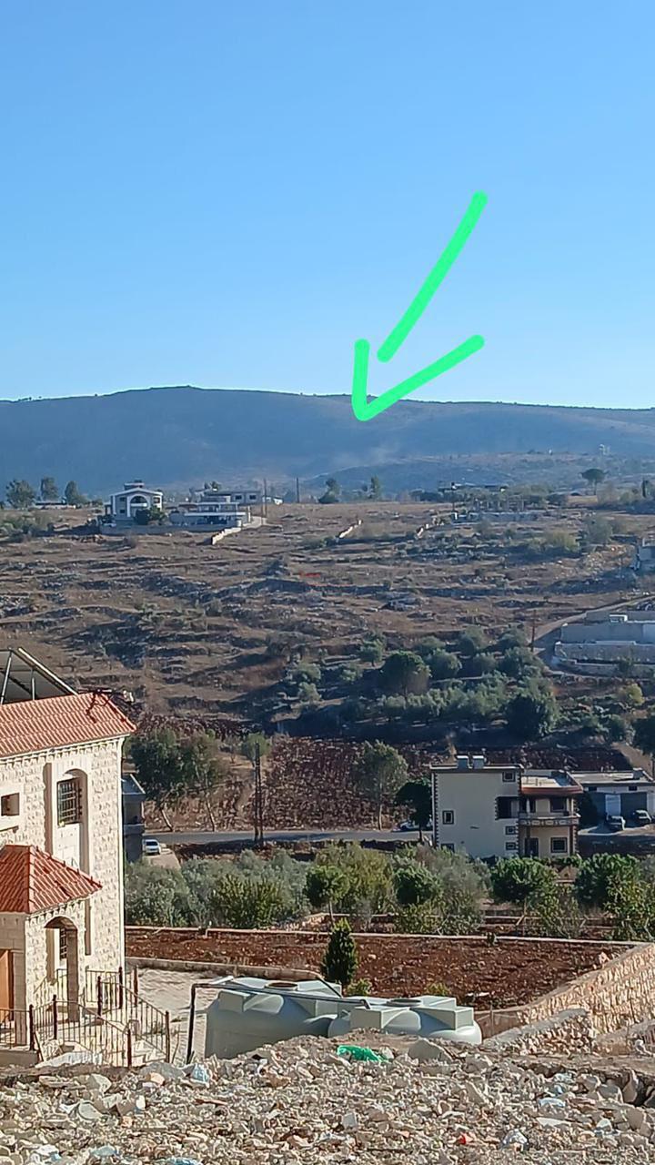 غارة اسرائيلية على عيترون