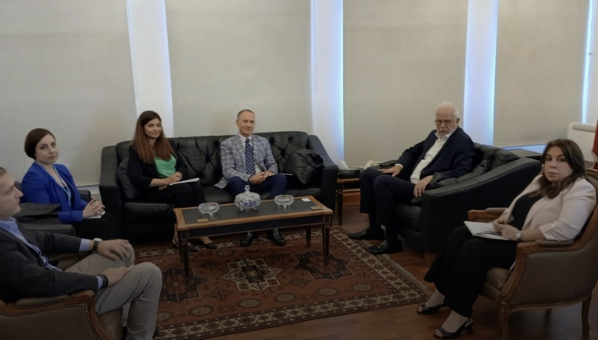وزير العدل بحث مع زواره في برامج التعاون مع اليونيسف