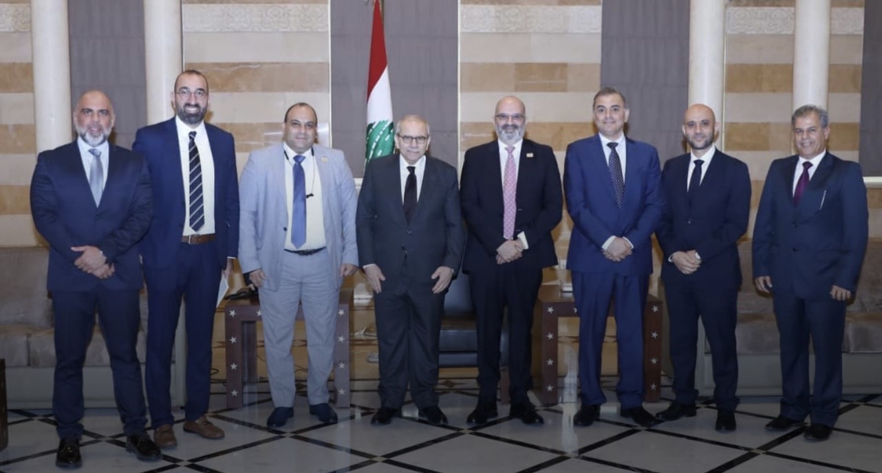 سلام استقبل وفد جمعية مديري المعلوماتية