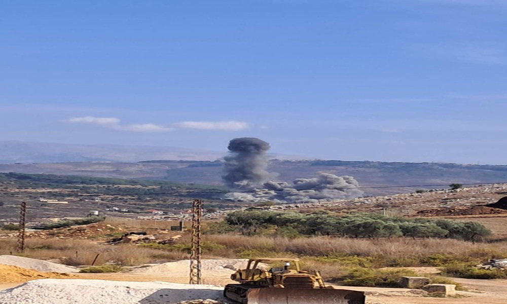 غارات على منطقة الجرمق جنوبًا