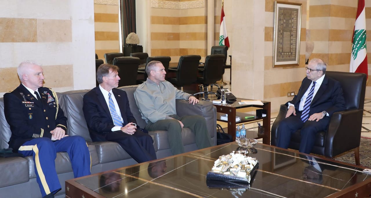 سلام التقى الجنرال الأميركي كليرفيلد والوفد المرافق