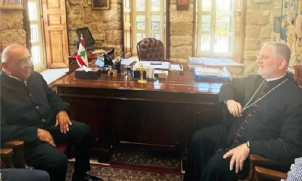 سعيد زار المطران عون تحضيرا لزيارة البابا