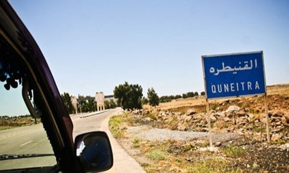 توغل إسرائيلي في ريف القنيطرة