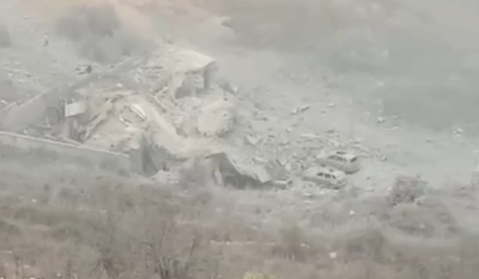 5 شهداء وجريحان في حصيلة أولية للغارة على بعلشميه