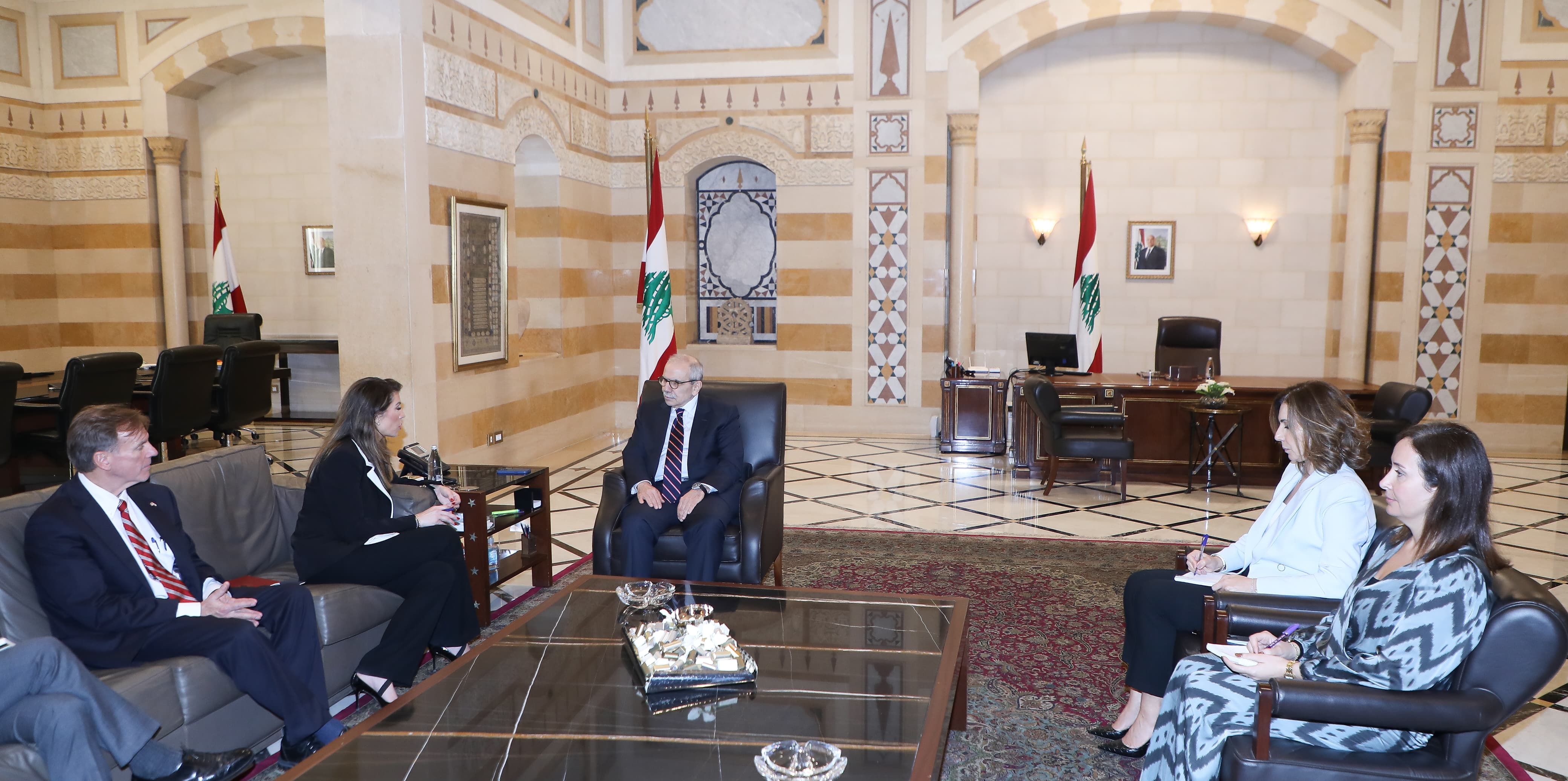 سلام لأورتاغوس: الأولوية لوقف الاعتداءات الإسرائيلية والانسحاب من الأراضي اللبنانية المحتلة