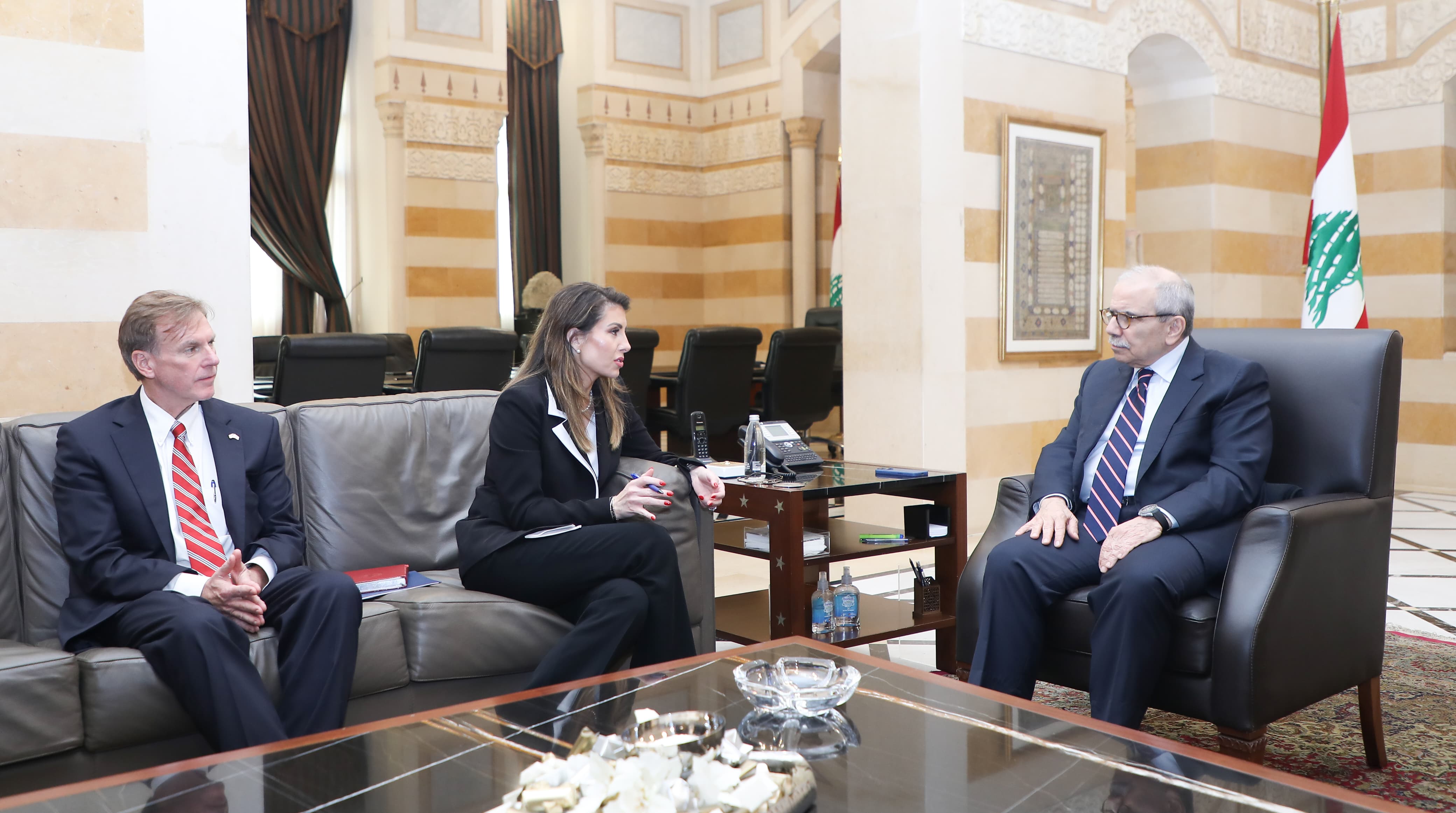 سلام لأورتاغوس: الأولوية لوقف الاعتداءات الإسرائيلية والانسحاب من الأراضي اللبنانية المحتلة