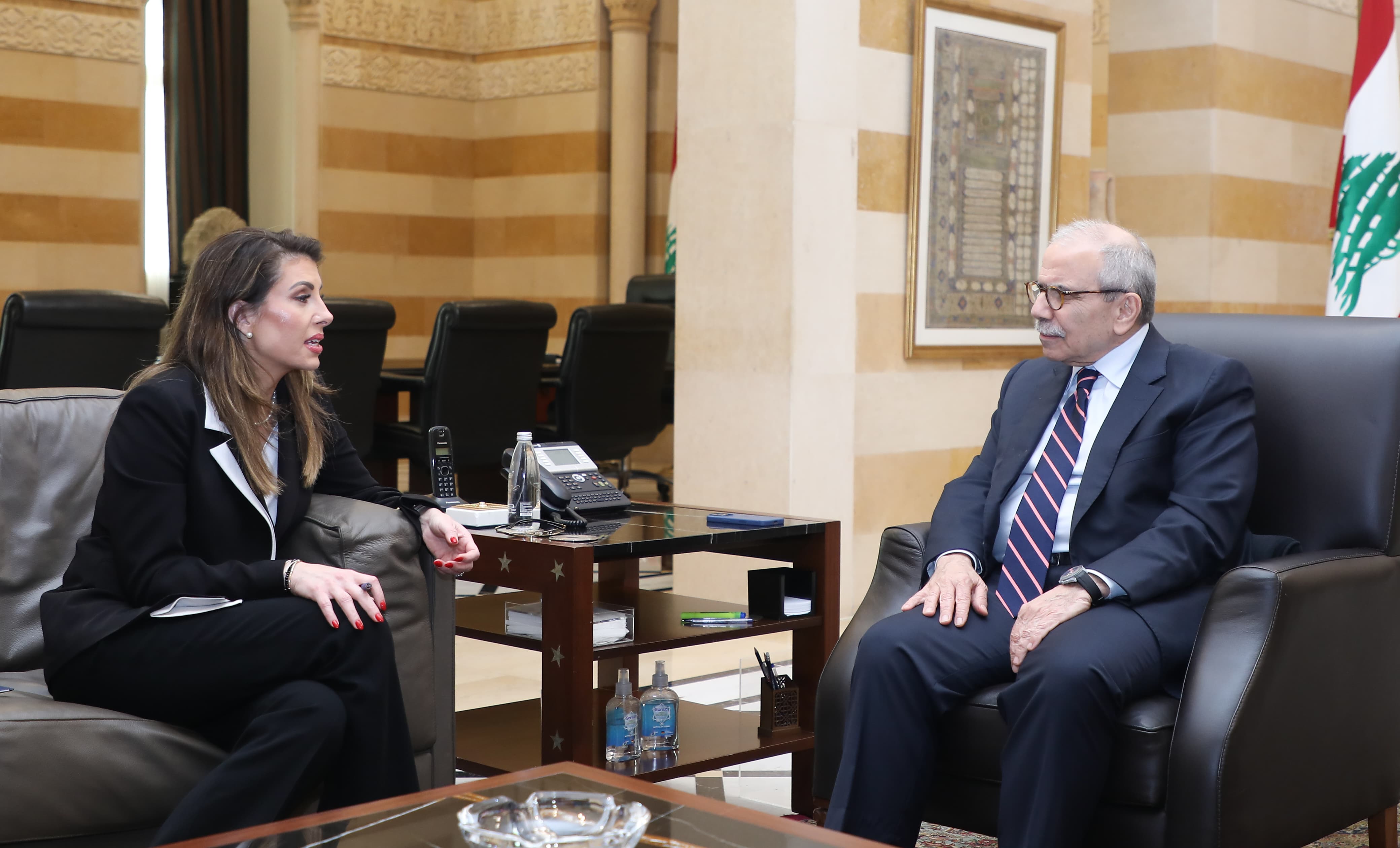 سلام لأورتاغوس: الأولوية لوقف الاعتداءات الإسرائيلية والانسحاب من الأراضي اللبنانية المحتلة