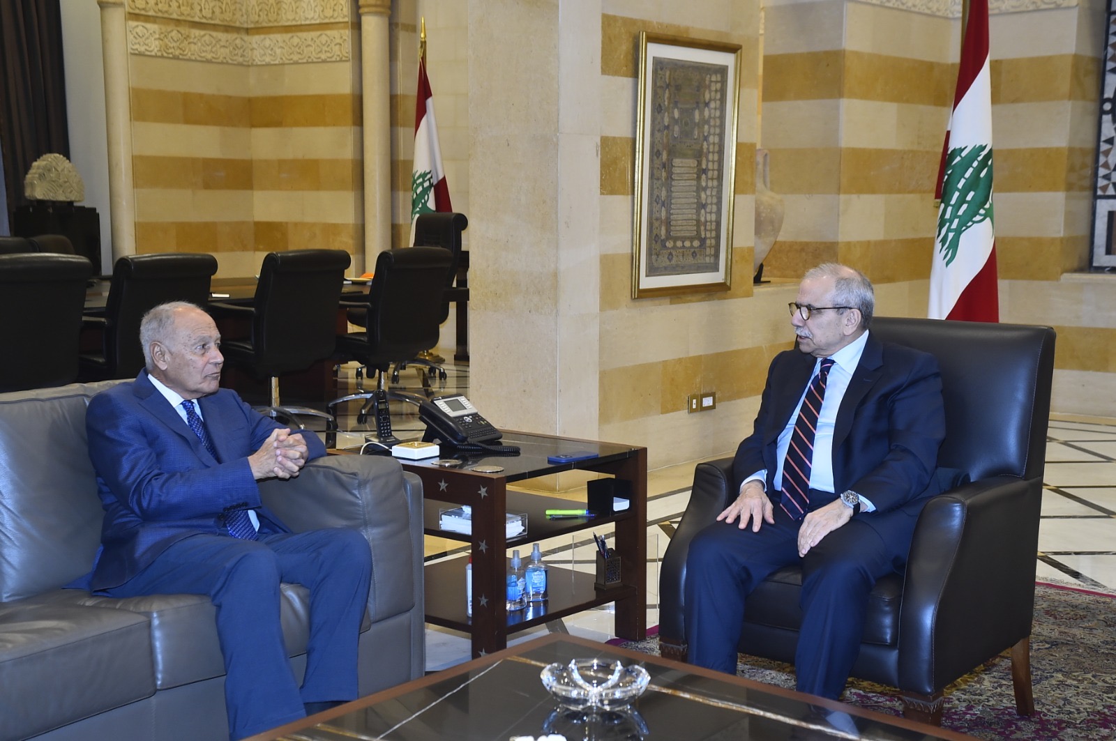 سلام التقى ابو الغيط