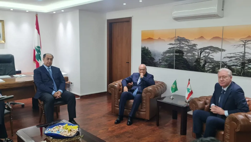 رجي يلتقي أبو الغيط