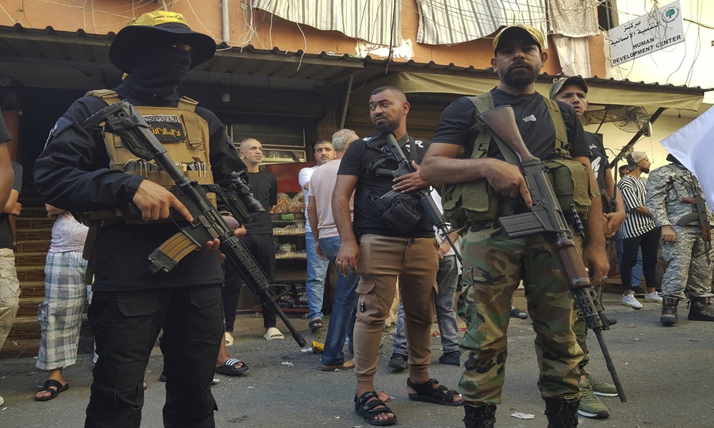 اشكال في مخيم البداوي