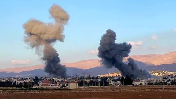 إصابات في غارات إسرائيلية عنيفة على إيعات وبعلبك وشروانة