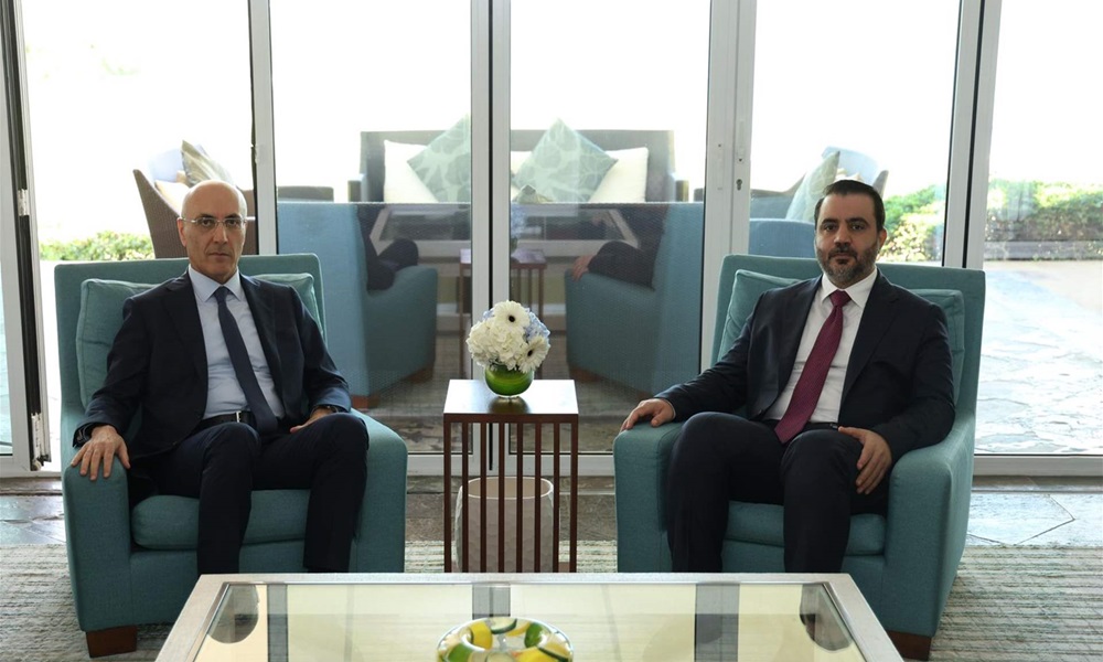 الحجار بحث مع الشيباني في تعزيز التعاون الثنائي