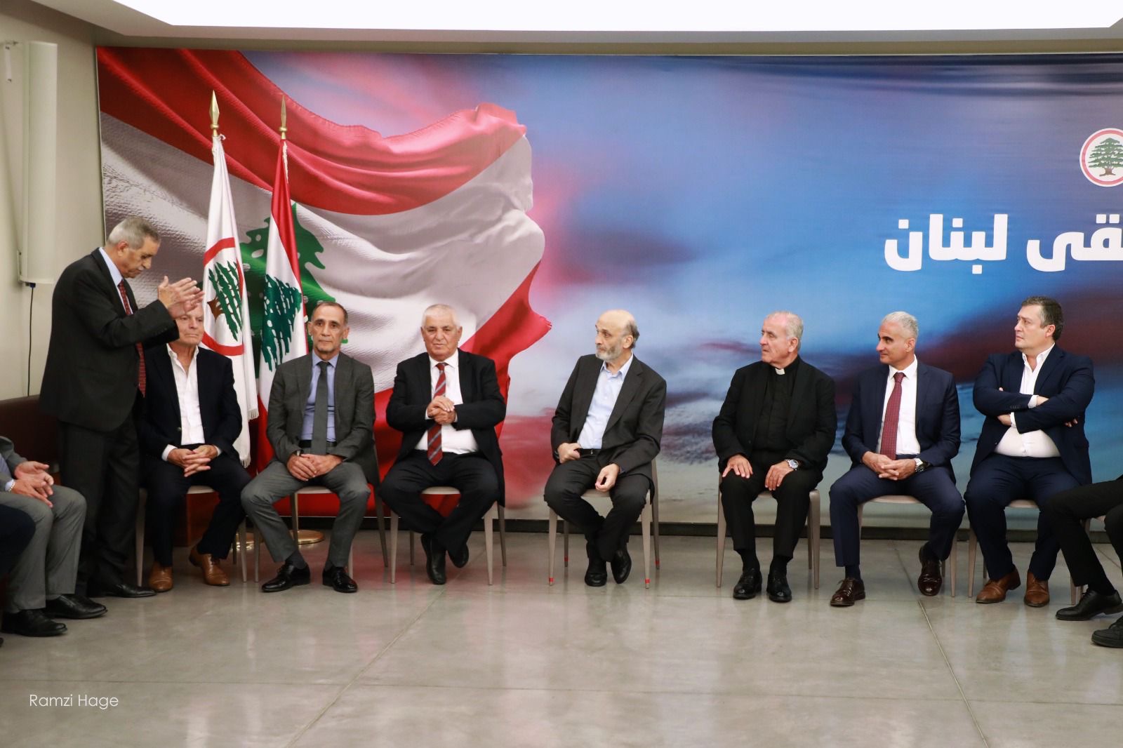 جعجع التقى وفداً من اتحاد بلديات إقليم الخروب الشمالي