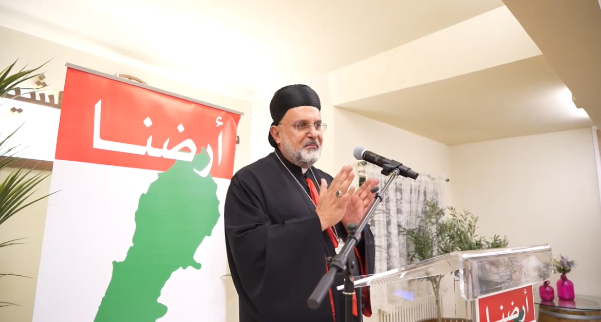 العشاء السنوي ل“حركة الأرض اللبنانية” برعاية البطريرك الراعي في زغرتا<br />
سويف: كرامة لبنان من كرامة أرضه