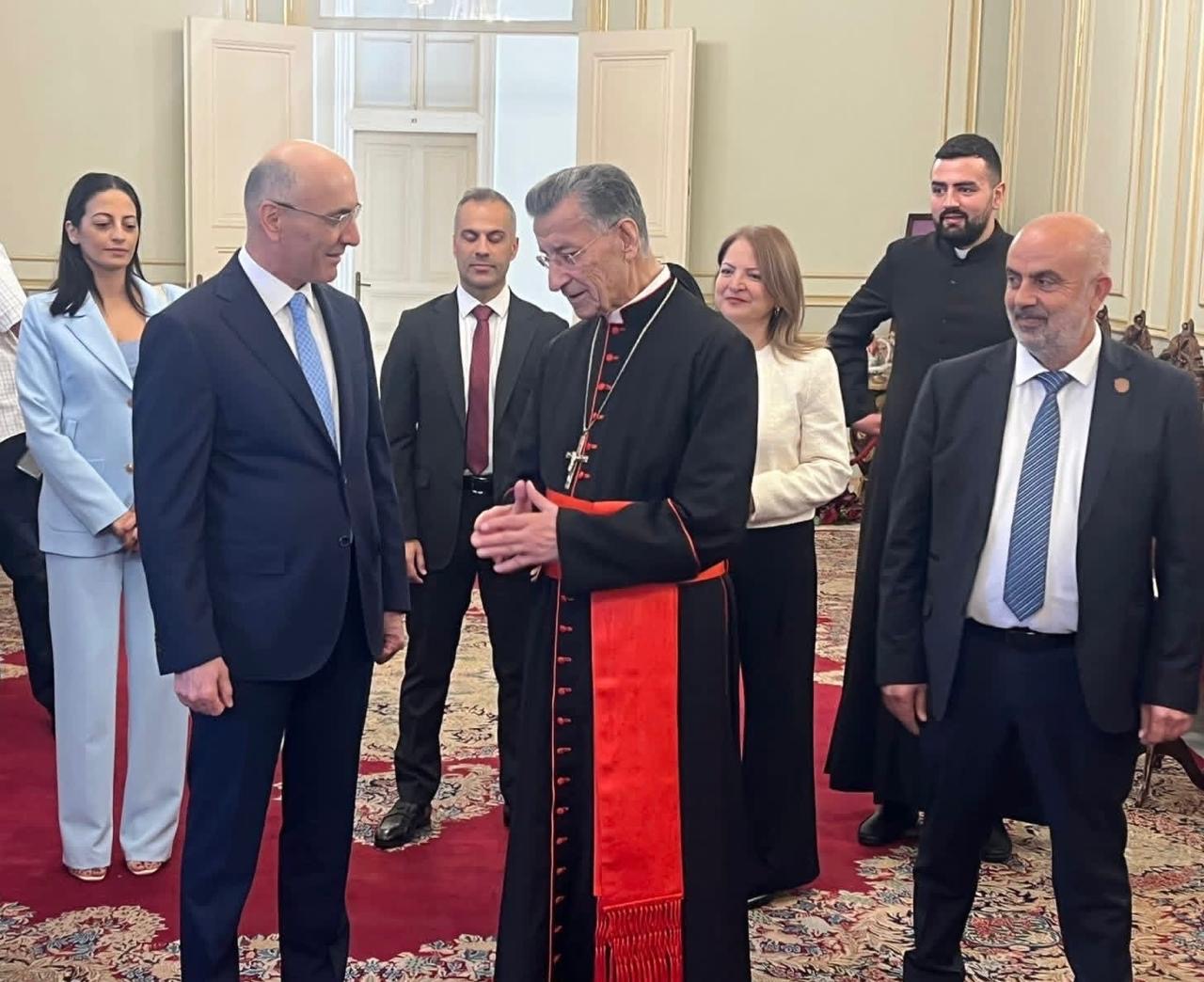 الحجار من بكركي: البطريرك الراعي حريص على ضمان ممارسة المغتربين حقهم الانتخابي