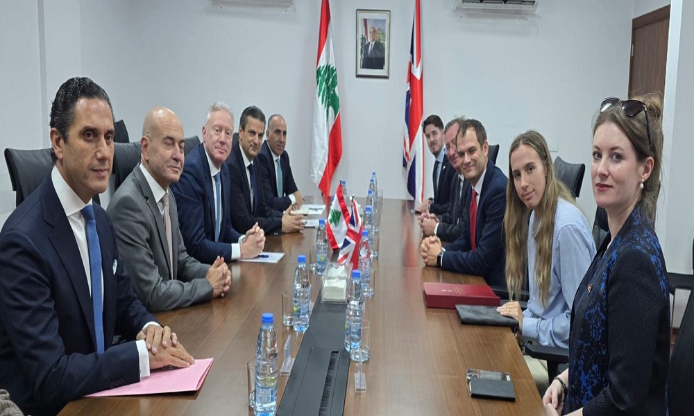 رجي لوفد بريطاني: لا حلّ إلا بتحييد لبنان عن سياسة المحاور