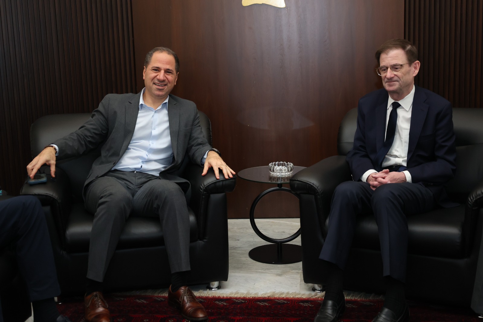 الجميّل بحث مع ديفيد هيل حصر السلاح في يد الدولة