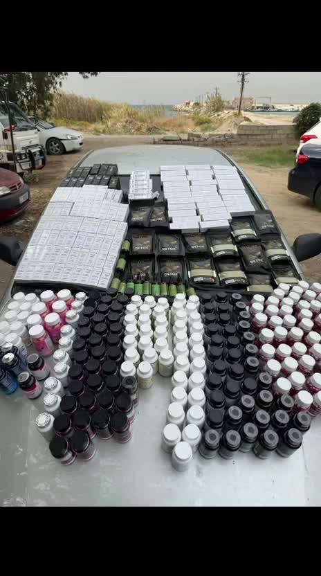 بالفيديو: ضبط متمّمات غذائية مزوّرة