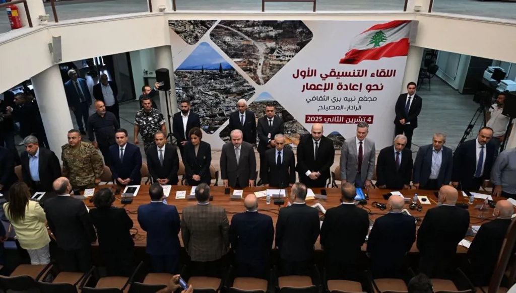 التقرير ــ 2 لحصر السلاح غداً.. على وقع إجتماعات نتنياهو الأمنية
عون يتمسَّك بخيار التفاوض.. وسلام يؤكِّد الإلتزام بالإصلاحات.. ولقاء مصيلح لبند حول الإعمار في الموازنة