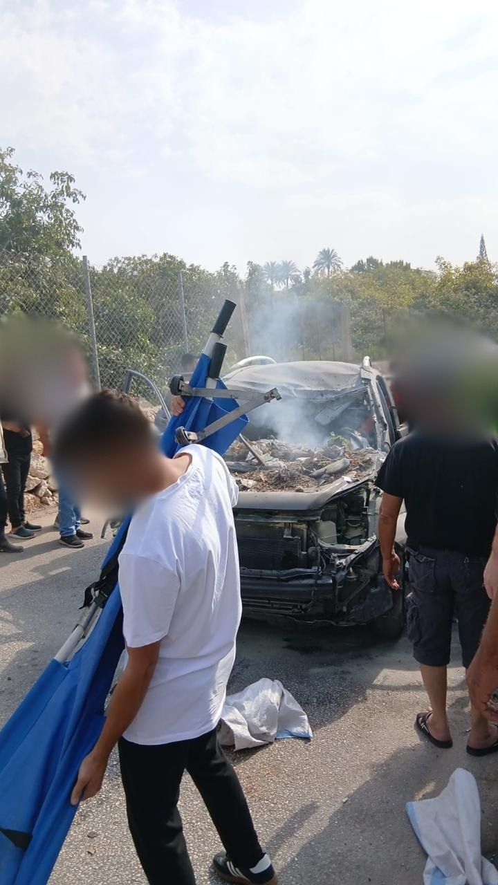 غارة إسرائيلية تستهدف سيارة في برج رحال في الجنوب