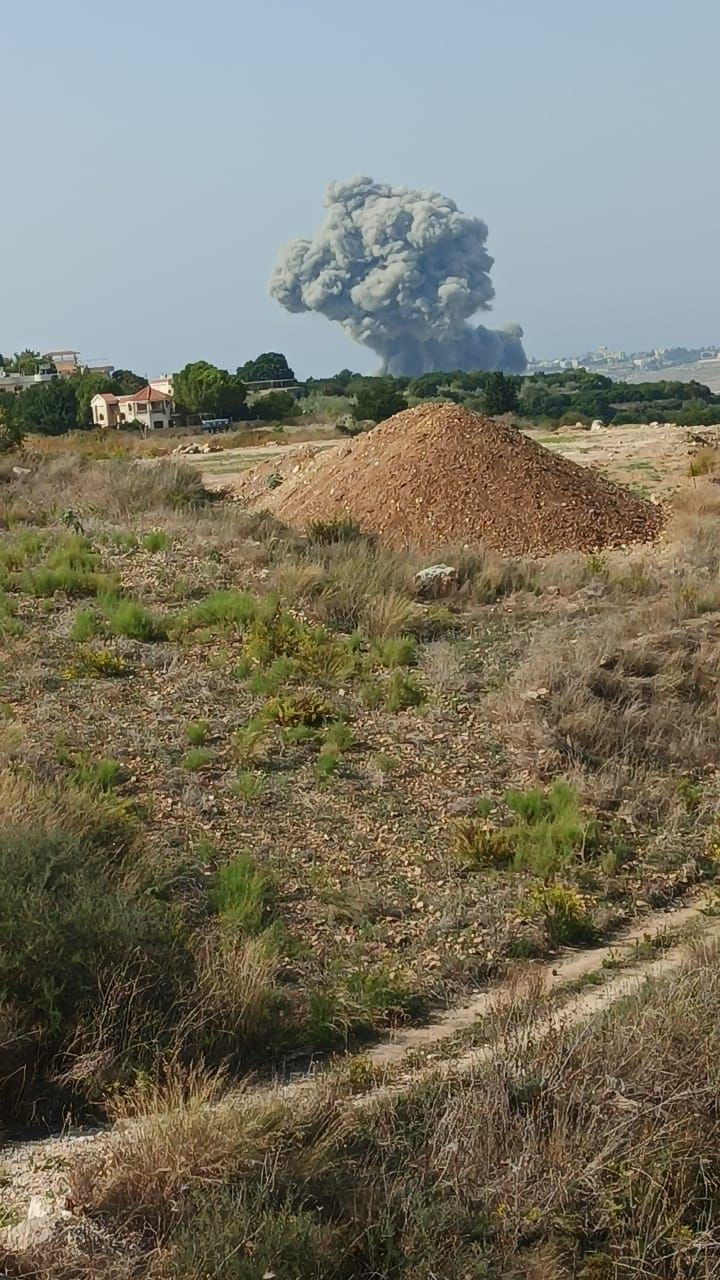 غارة إسرائيلية استهدفت بلدة طورا - صور
