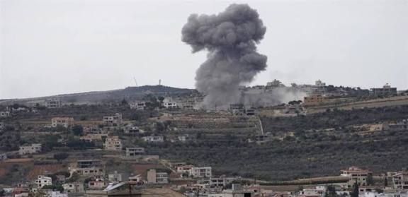 غارة إسرائيلية تحذيرية على بلدة الطيبة