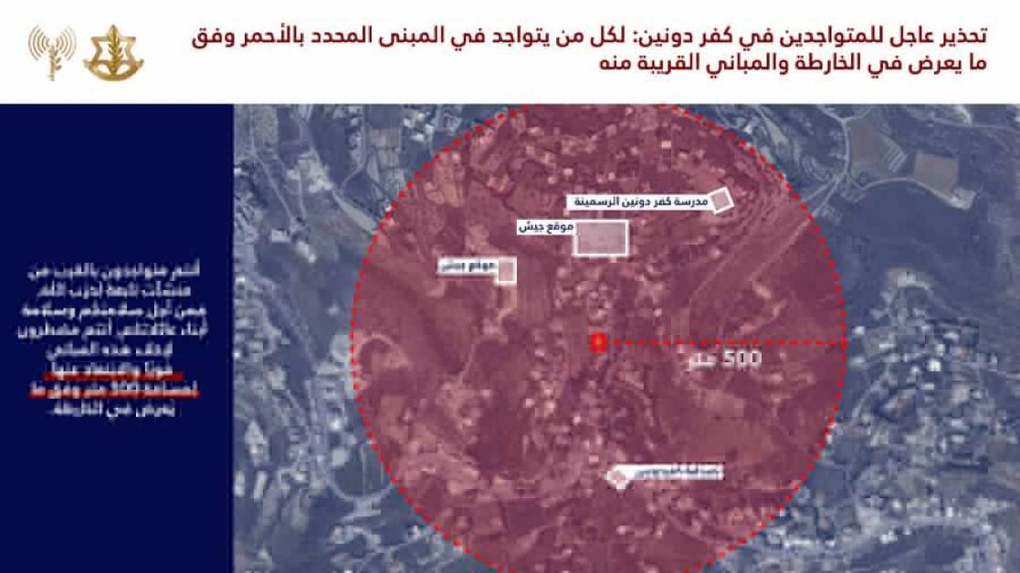غارة على مبنى في كفردونين …هل من إصابات؟