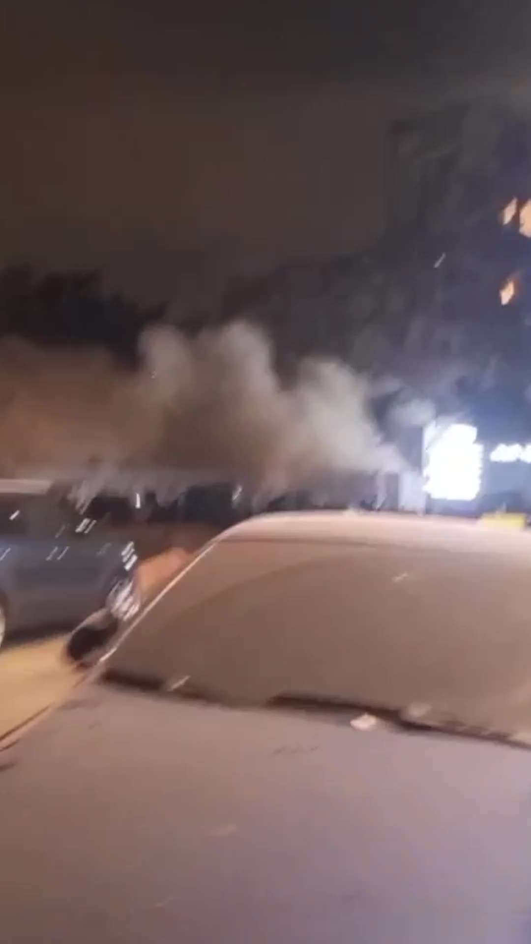 بالفيديو: إنهيار جزئي لمبنى في الضاحية الجنوبية