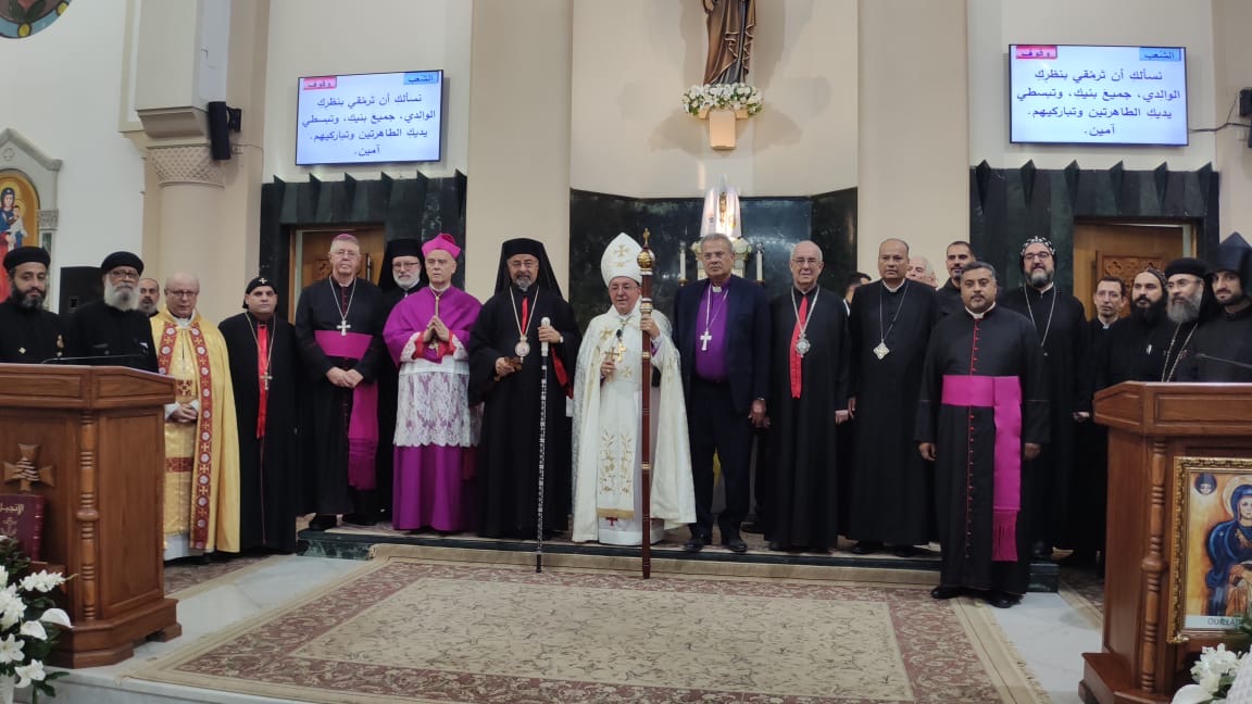 احتفال اليوبيل الماسي للأبرشية المارونية في القاهرة: 75 عاماً من العطاء والوحدة والإيمان
