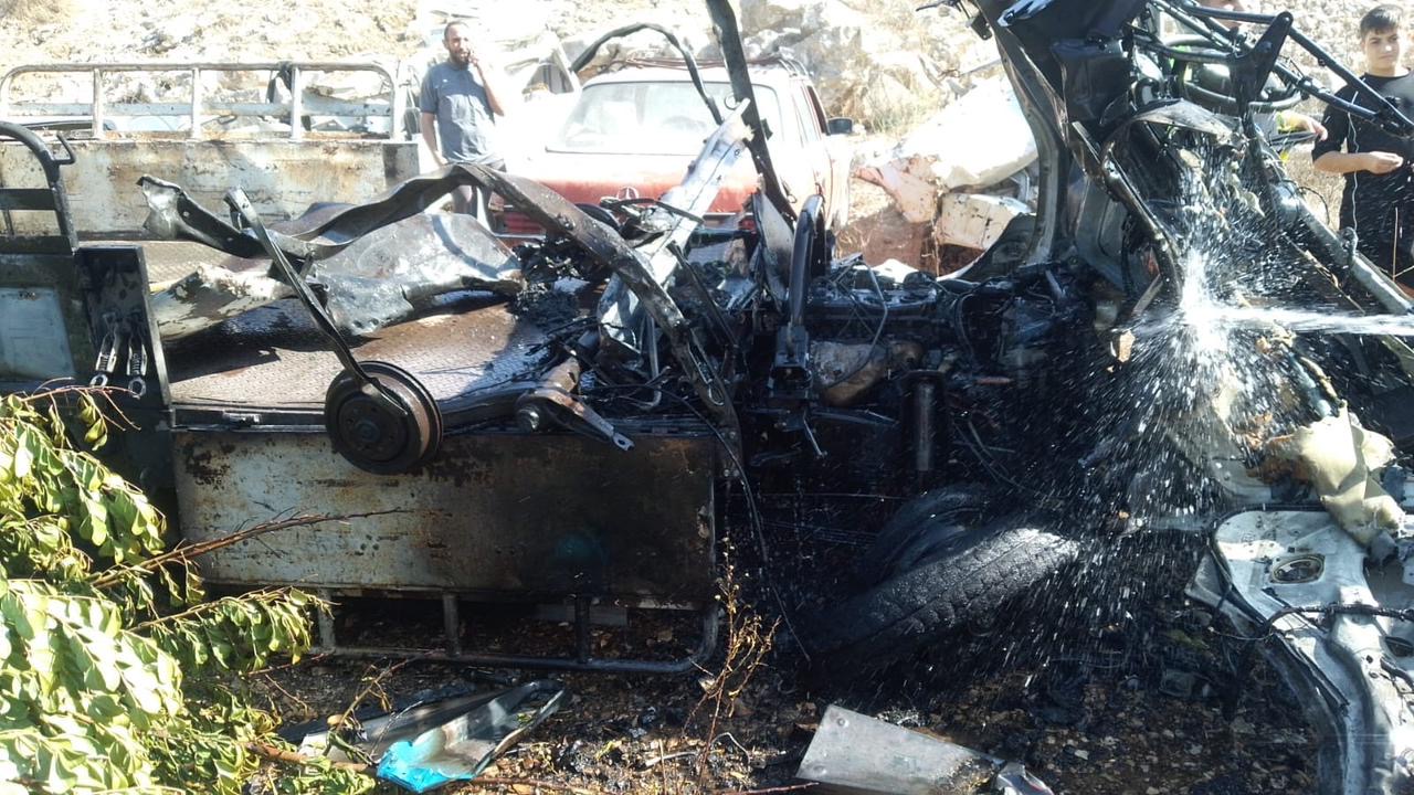 الصحة: شهيد في الغارة على طريق الصوانة - خربة سلم