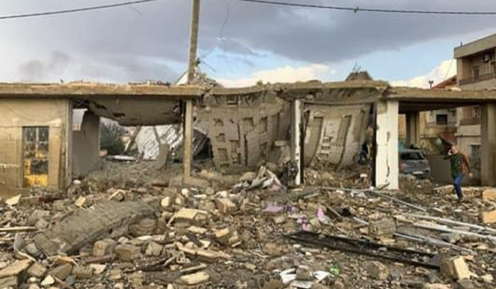 غارة على مزرعة في زغرين قضاء الهرمل