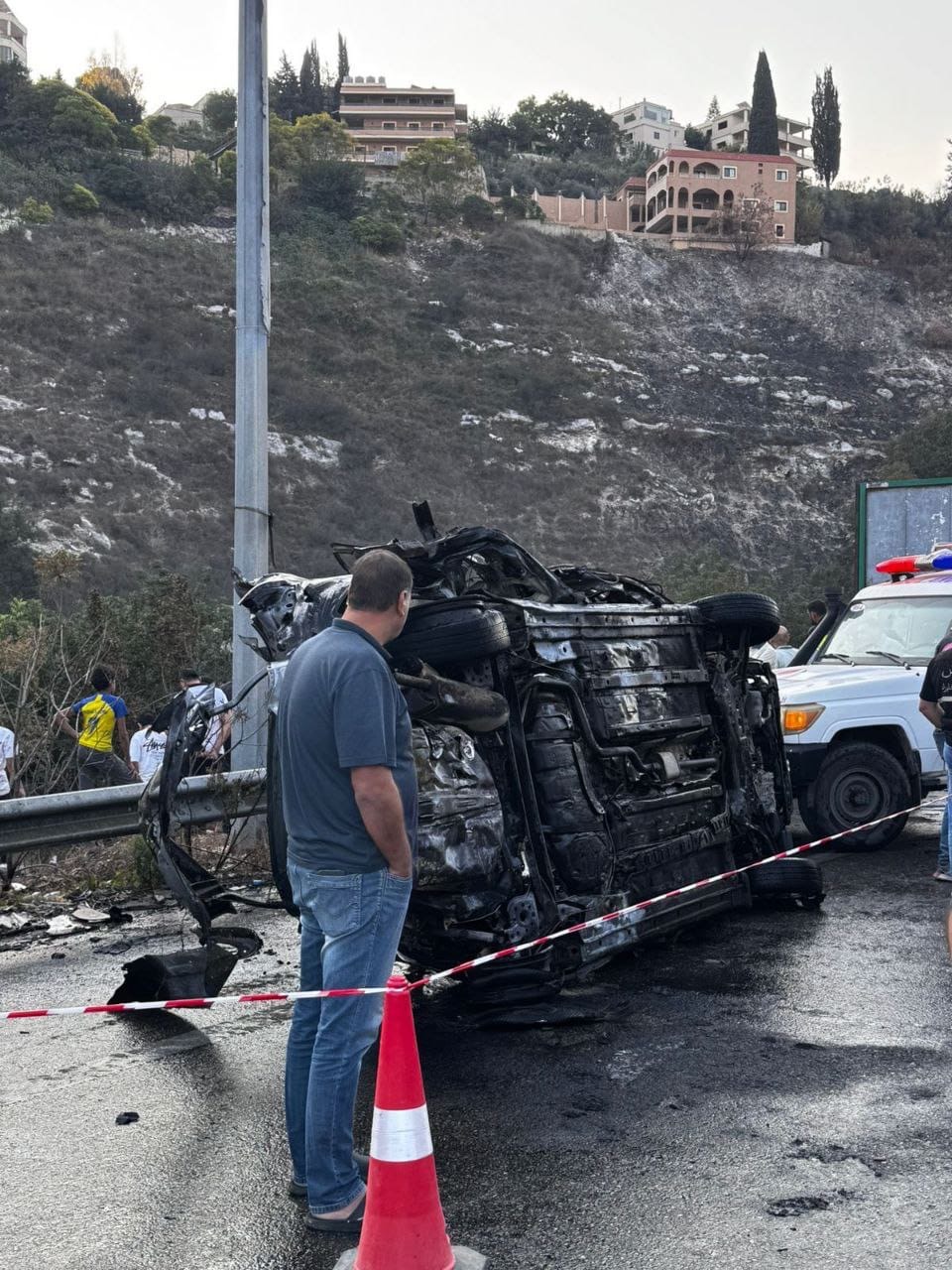 بالفيديو - ضحية في غارة على سيارة في البيسارية