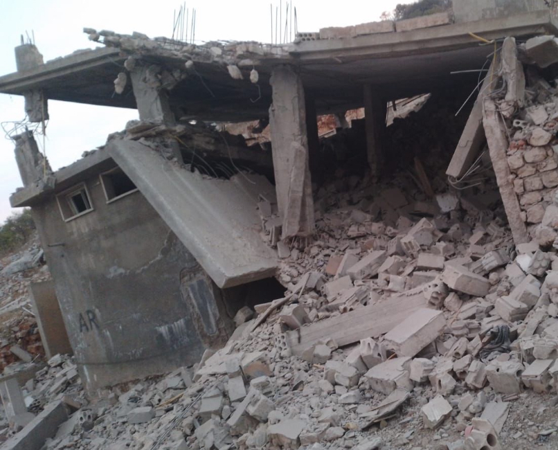 بالصور - لمن  تعود المنازل المفجرة من الجيش الاسرائيلي في عيترون؟