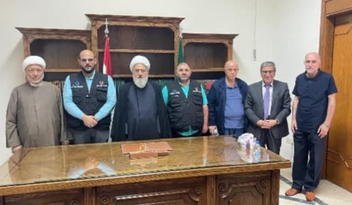 الخطيب استقبل وفد بعثة الاغاثة الطبية التابعة للعتبة الحسينية