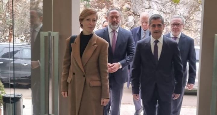 جعجع يلتقي مستشارة ماكرون في معراب