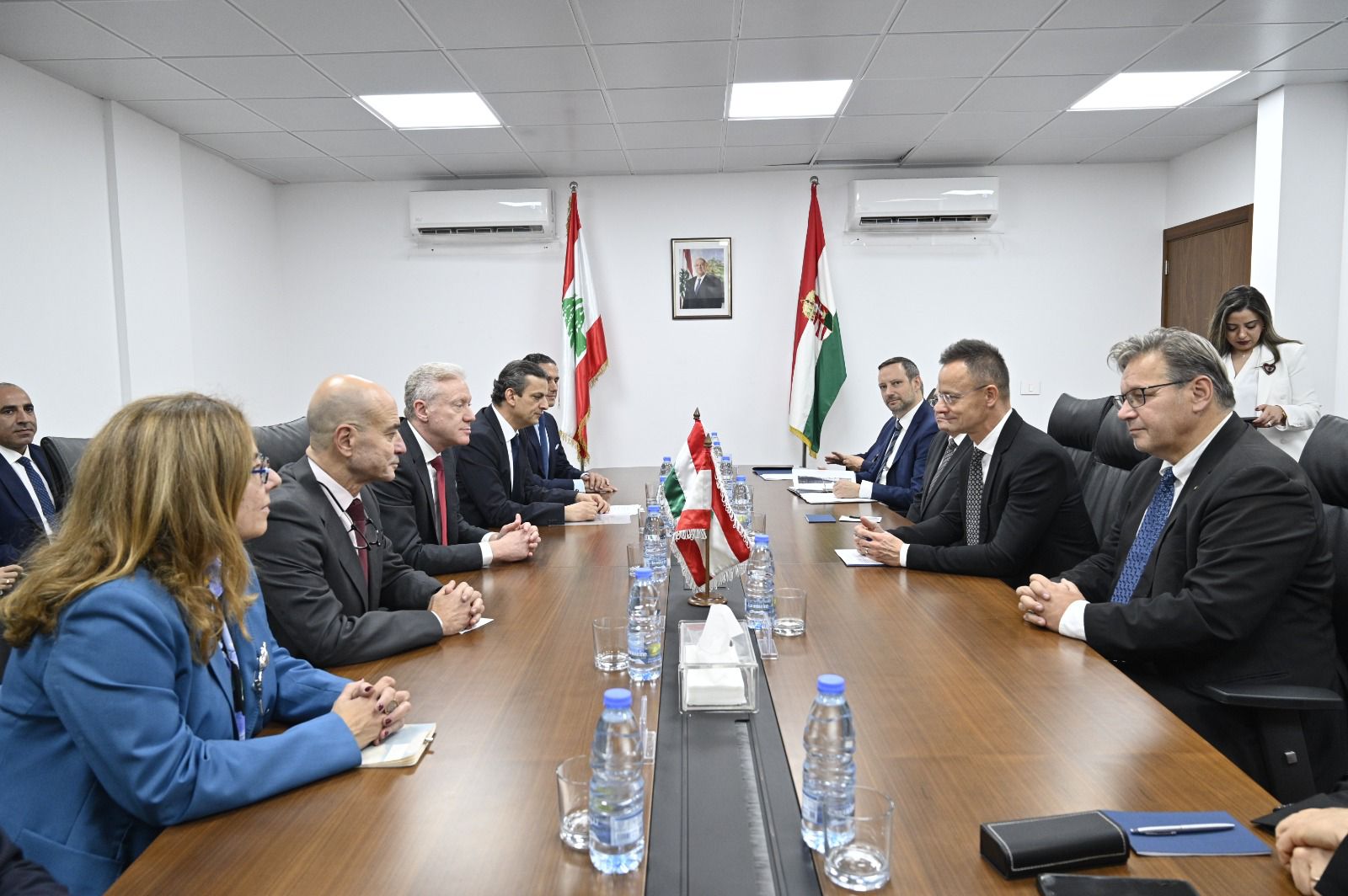 وزير خارجية هنغاريا: سنخصص مليون ونصف مليون يورو لإعادة تسليح الجيش اللبناني