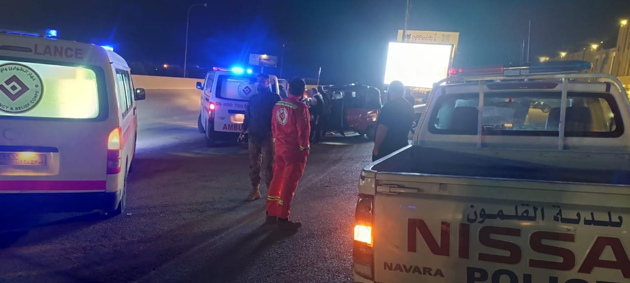 4 إصابات بحادث سير على أوتوستراد القلمون