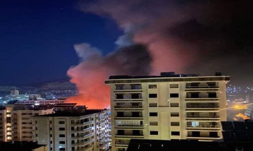 إصابة مدنيين إثر إنفجار في دمشق