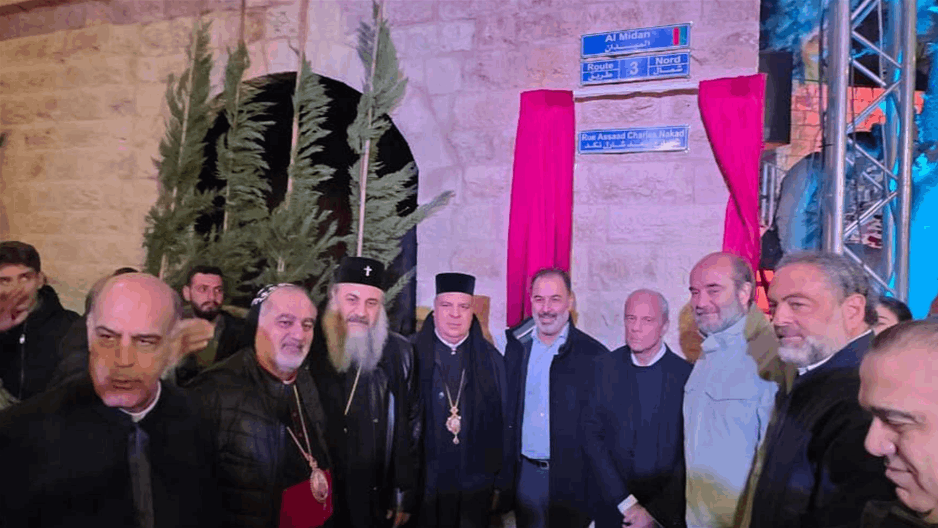 (بالفيديو)- بلدية زحلة تطلق اسم أسعد نكد على شارع “كهرباء زحلة” تقديراً لدوره