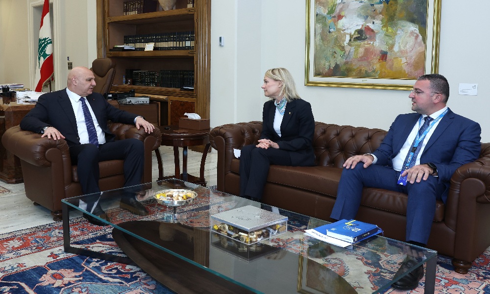 عون يبحث مع مفوضية اللاجئين برامجها وعودة النازحين السوريين